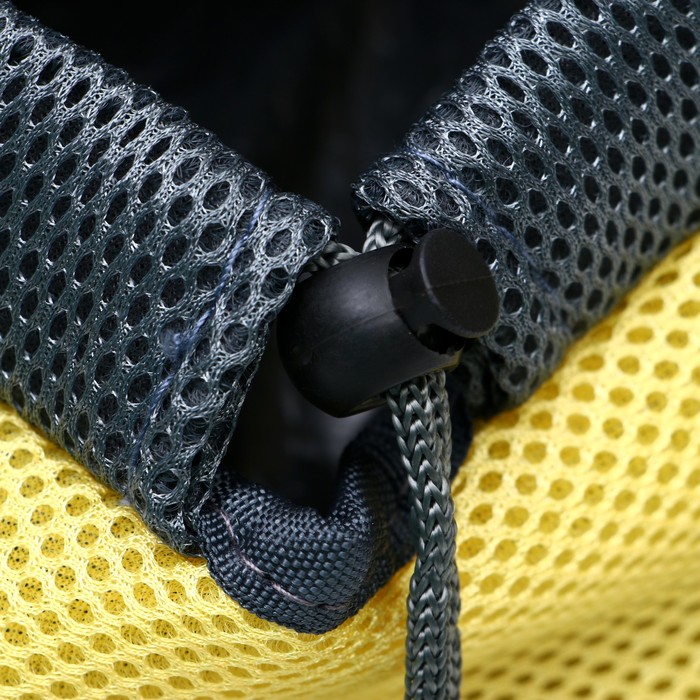 Рюкзак для переноски животных с креплением на талию, 31 х 15 х 39 см, желтый