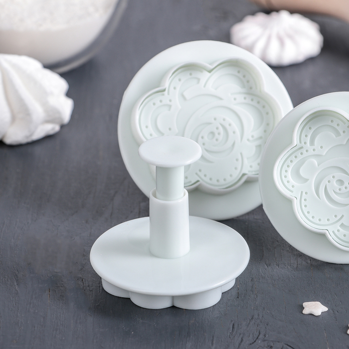 Набор плунжеров кондитерских "Омела", 3 шт: 7/6/5,5х4 см