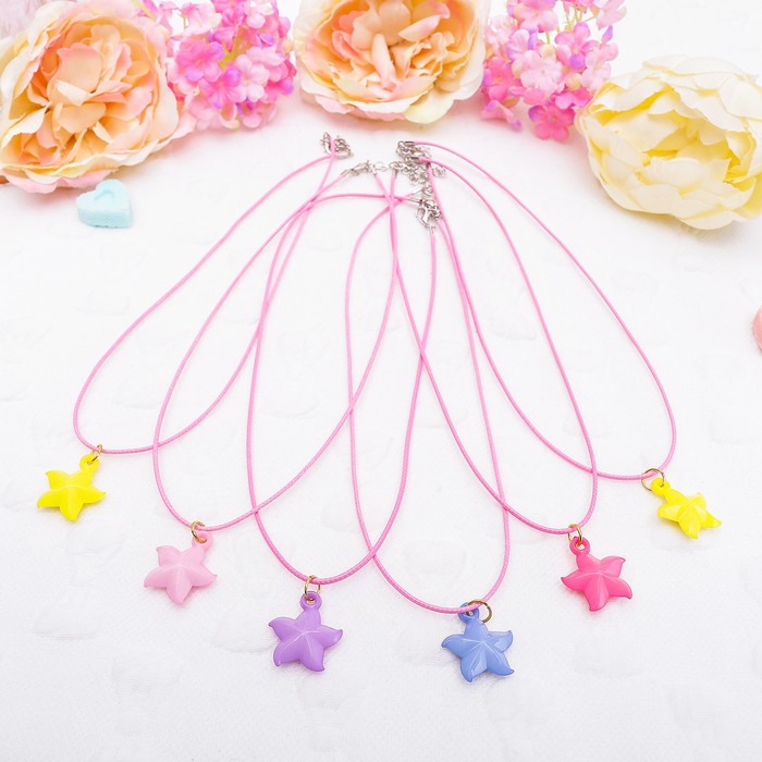 Кулон детский "Выбражулька" звезда морская, цвет МИКС