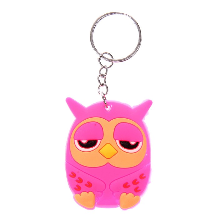 Брелок резина "Совёнок" 5х4,2 см