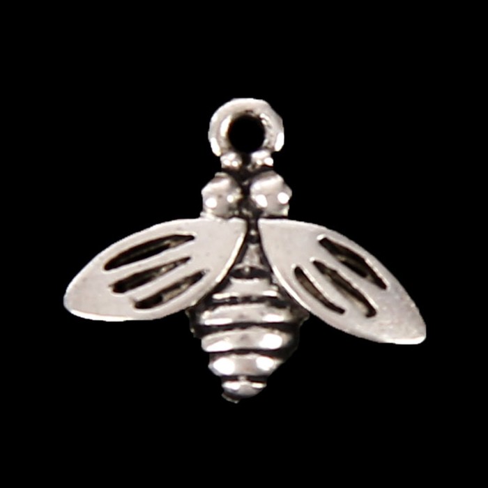 Декор металл для творчества "Маленькая пчёлка" (B71031) 1,1х1,3 см