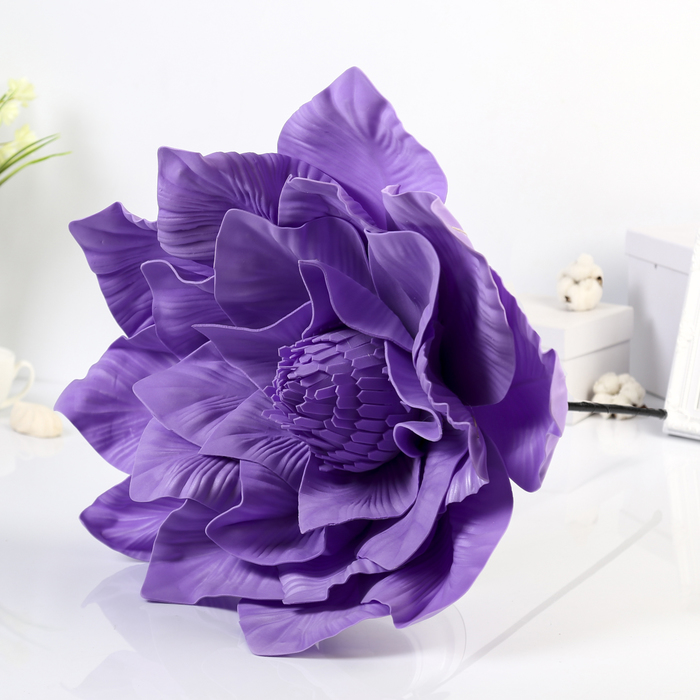 Цветы для фотосессий "Астра" сиреневая 50х50х40 см