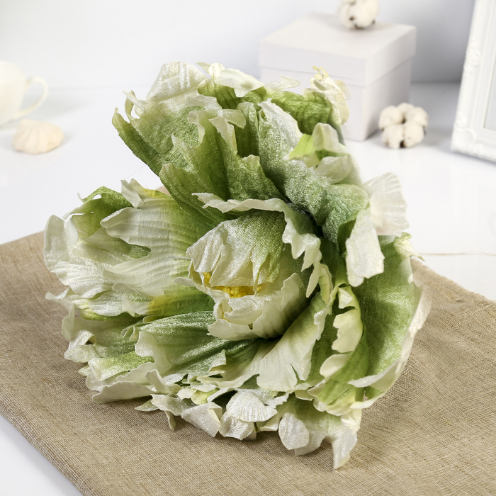 Цветы для фотосессий "Пион" зелёный 40х40х40 см