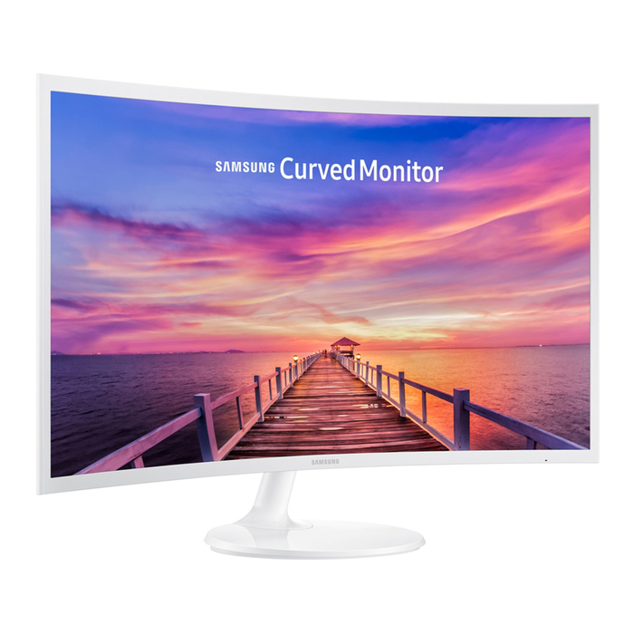 Монитор Samsung 31.5" C32F391FWI белый VA LED 16:9 HDMI матовая 250cd 178/178 1920x1080 DP