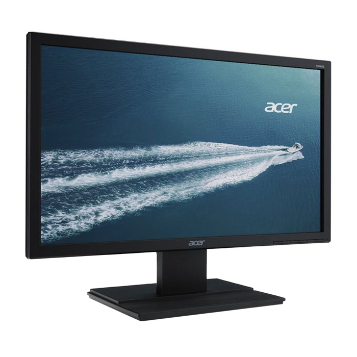 Монитор Acer 19.5" V206HQLBb черный TN+film LED 5ms 16:9 матовая 200cd 90/65 1366x768 D-Sub 329510