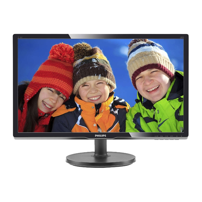 Монитор Philips 20.7" 216V6LSB2 (10/62) TN LED 5ms 16:9 600:1 200cd 1920x1080 D-Sub FHD