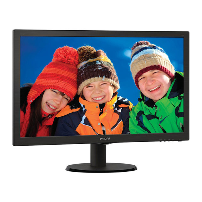 Монитор Philips 21.5" 223V5LSB (00/01) черный TN+film LED 5ms 16:9 DVI 250cd 1920x1080 D-Sub 32951