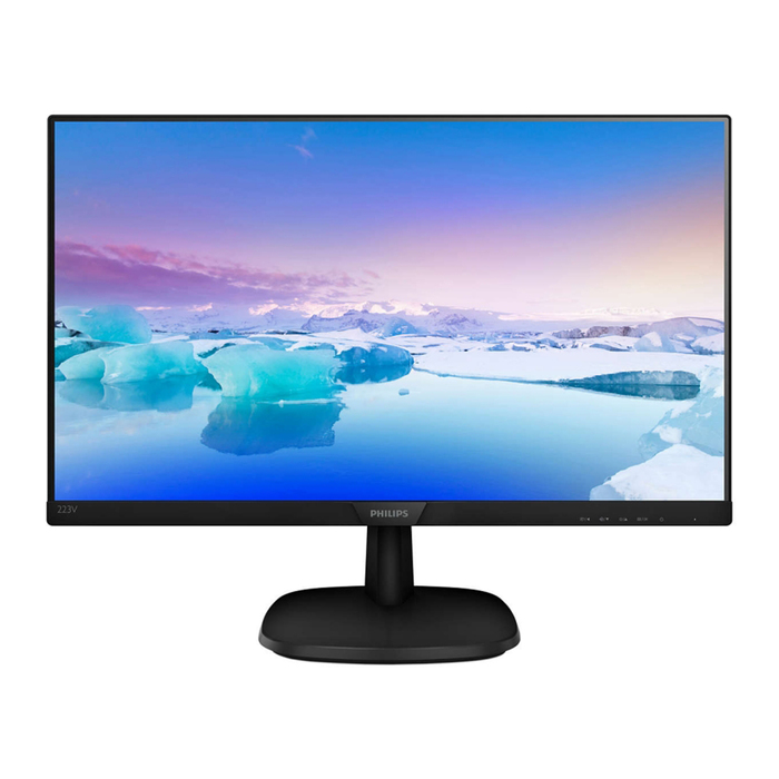 Монитор Philips 21.5" 223V7QHSB (00/01) черный IPS LED 16:9 HDMI 250cd 1920x1080 D-Sub