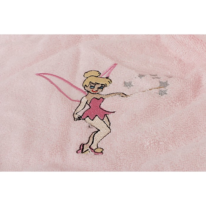 Халат детский с вышивкой, 6-8 лет, цвет розовый 2942