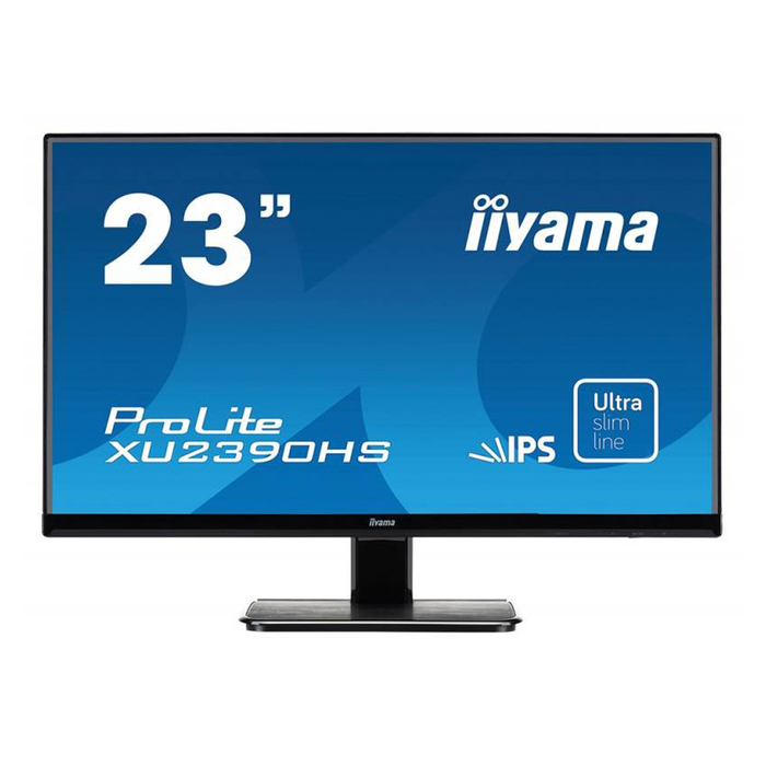 Монитор Iiyama 23" XU2390HS-B1 IPS 5ms 16:9 DVI HDMI 1000:1 250cd 178/178 1920x1080 D-Sub