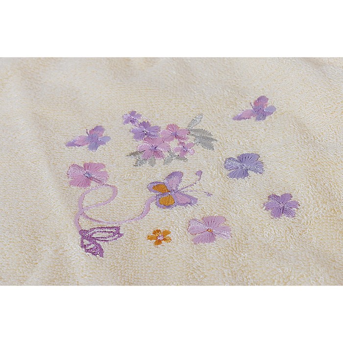 Халат детский Young с вышивкой, 12-14 лет, цвет жёлтый 2951