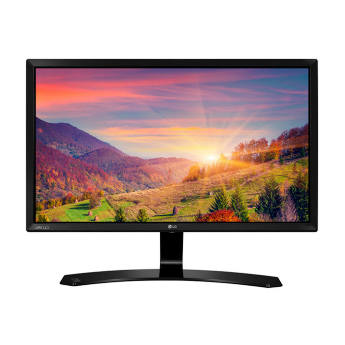 Монитор LG 23.8" 24MP58VQ-P черный IPS LED 16:9 DVI HDMI матовая 250cd 1920x1080 D-Sub FHD