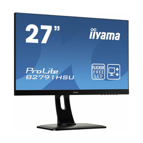 

Монитор Iiyama 27" B2791HSU-B1 TN 1ms 16:9 HDMI Pivot 300cd 170/160 1920x1080 D-Sub DP USB