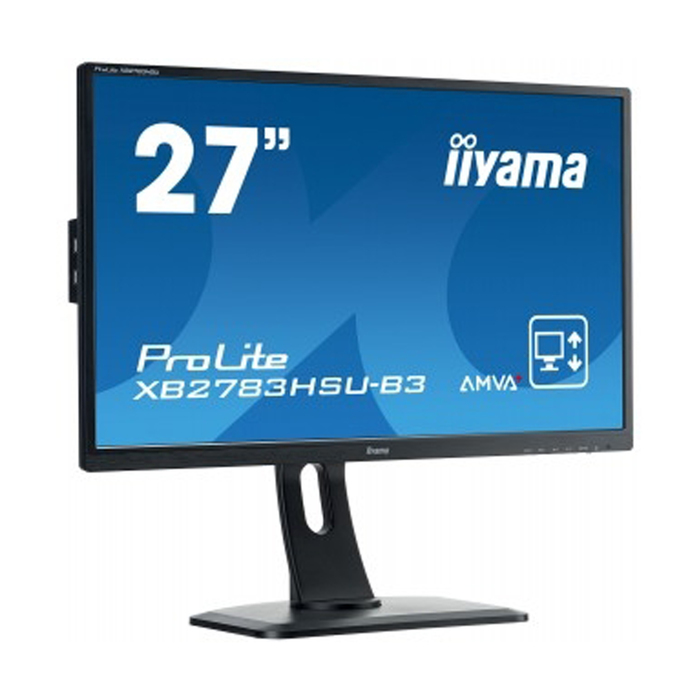 Монитор Iiyama 27" XB2783HSU-B3 VA 4ms 16:9 HDMI HAS 3000:1 300cd 178/178 1920x1080 D-Sub DP 32953
