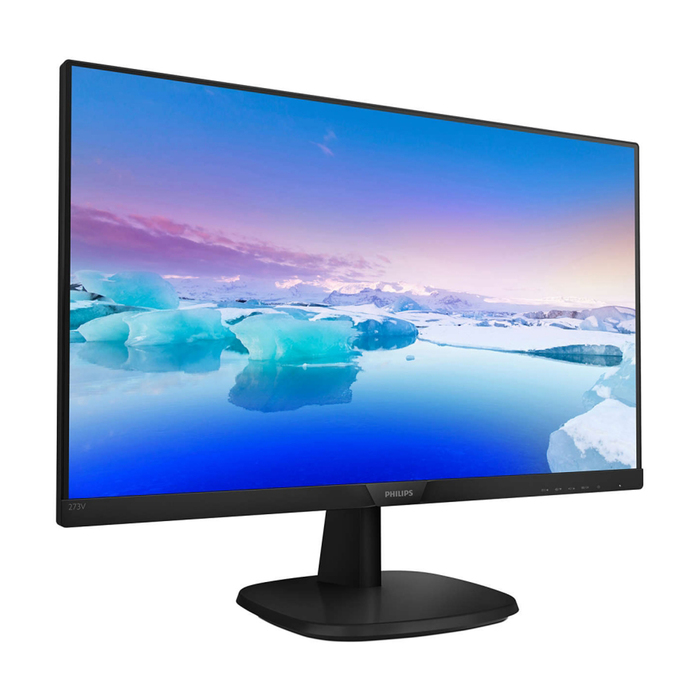 Монитор Philips 27" 273V7QSB (00/01) черный IPS LED 16:9 DVI 250cd 1920x1080 D-Sub FHD