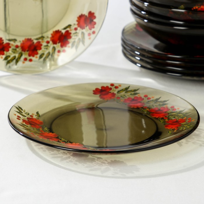 Набор столовый "Русский узор" Ca Del Vetro, 24 предмета