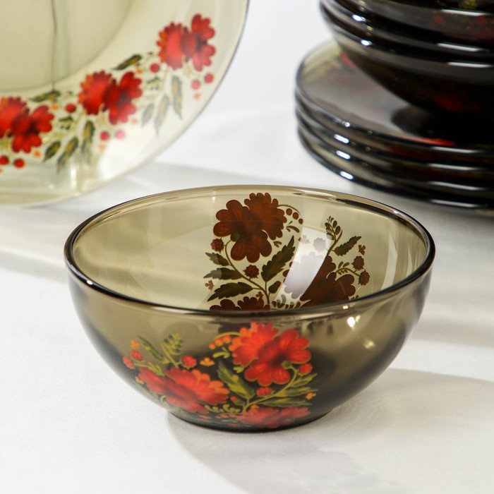 Набор столовый "Русский узор" Ca Del Vetro, 24 предмета