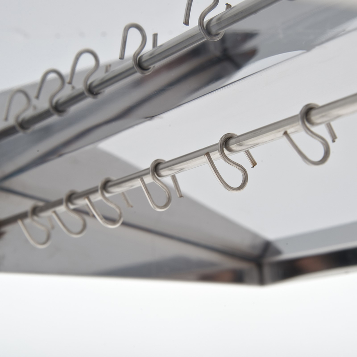 Коптильня "Крышка домиком" (для горячего и холодного копчения) 2,0 мм, 50х35х30