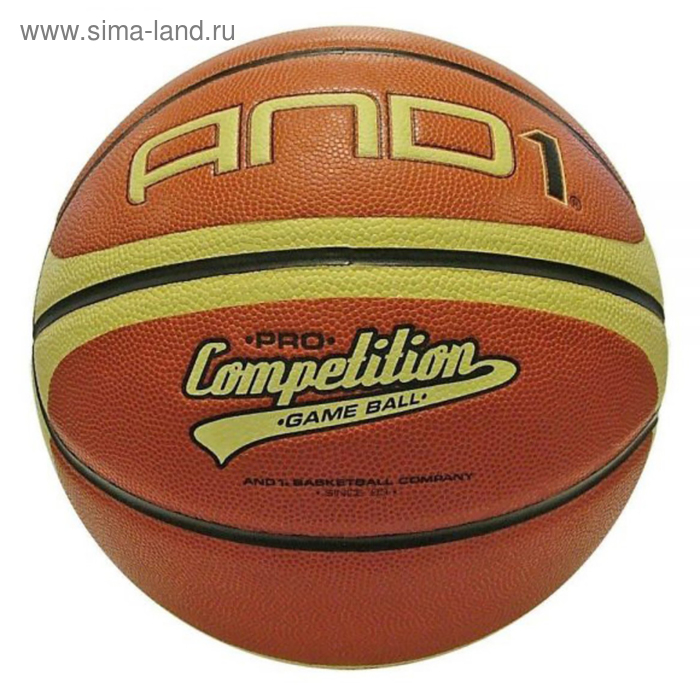 фото Баскетбольный мяч and1 competition micro fibre composite, размер 6
