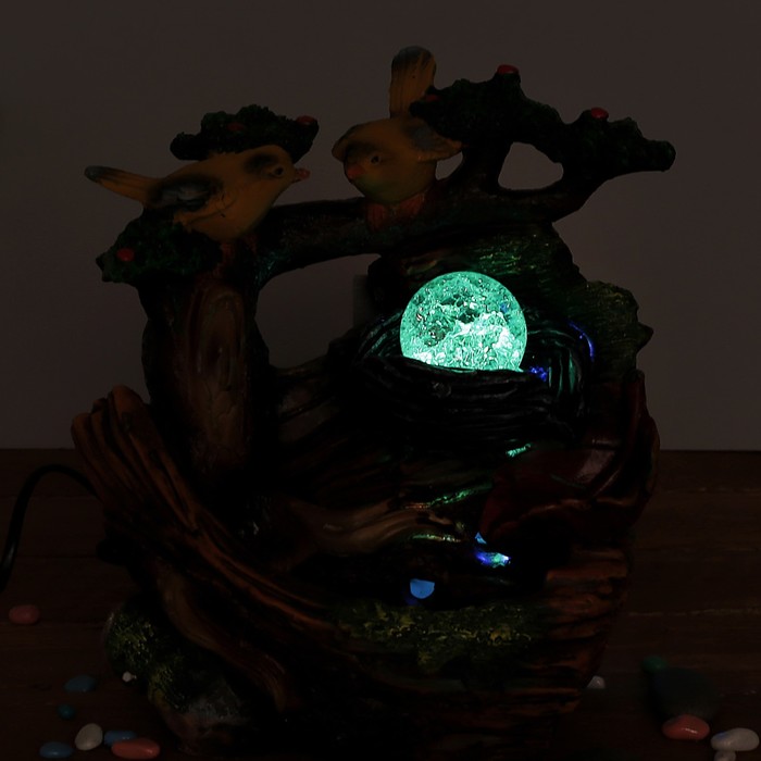 Фонтан "Две птички у воды" 20*23 см, мод.016