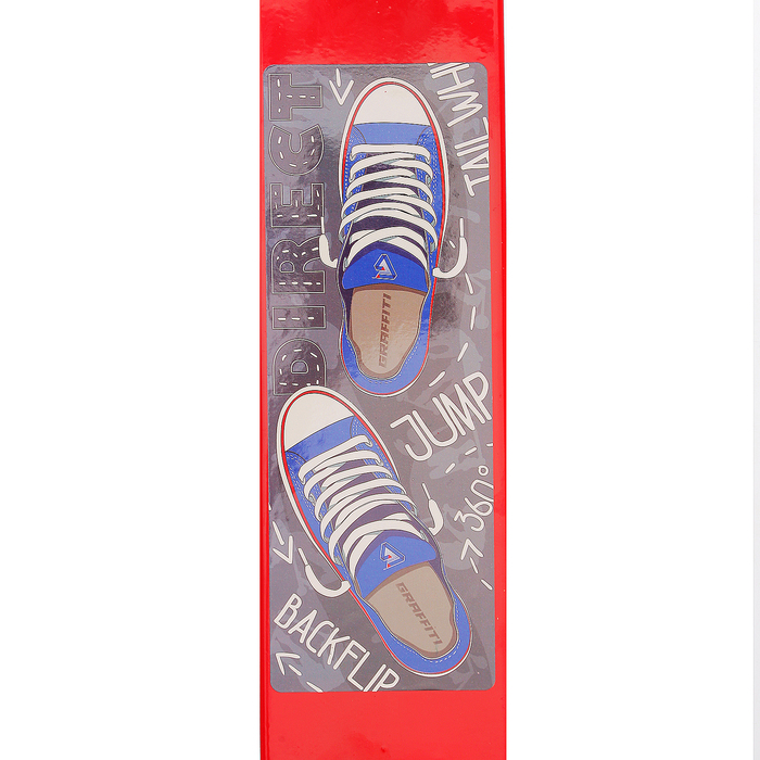Самокат детский GRAFFITI Direct, цвет красный