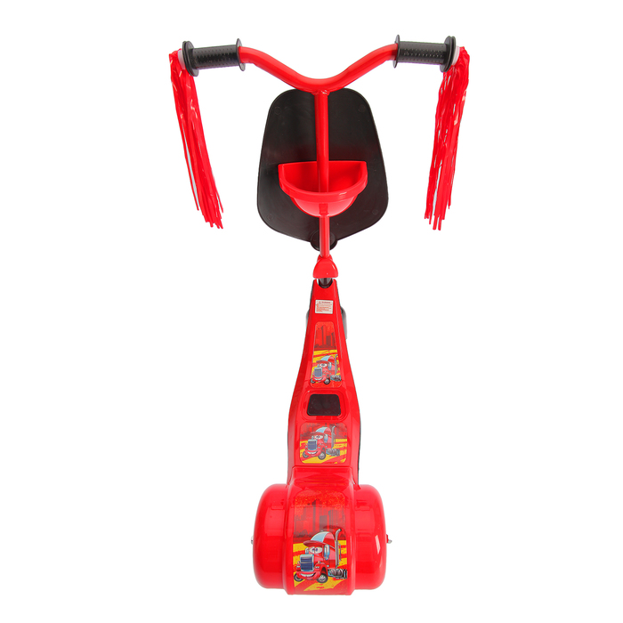 Самокат детский SCOOTER, цвет чёрно-красный