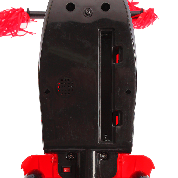 Самокат детский SCOOTER, цвет чёрно-красный