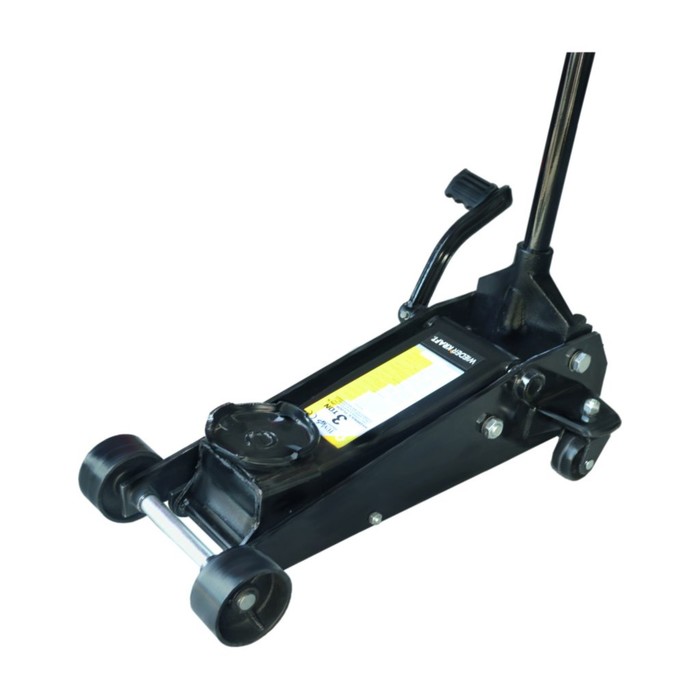 Домкрат WIEDERKRAFT WDK-83500, гидравлический подкатной, 3 т, 145-500 мм