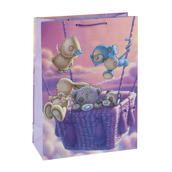 Пакет подарочный "Полет нормальный", 36 х 26 х 11,5 см