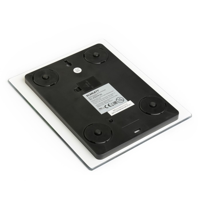 Весы кухонные Scarlett SC-KS57P30, электронные, 8 кг, гранат