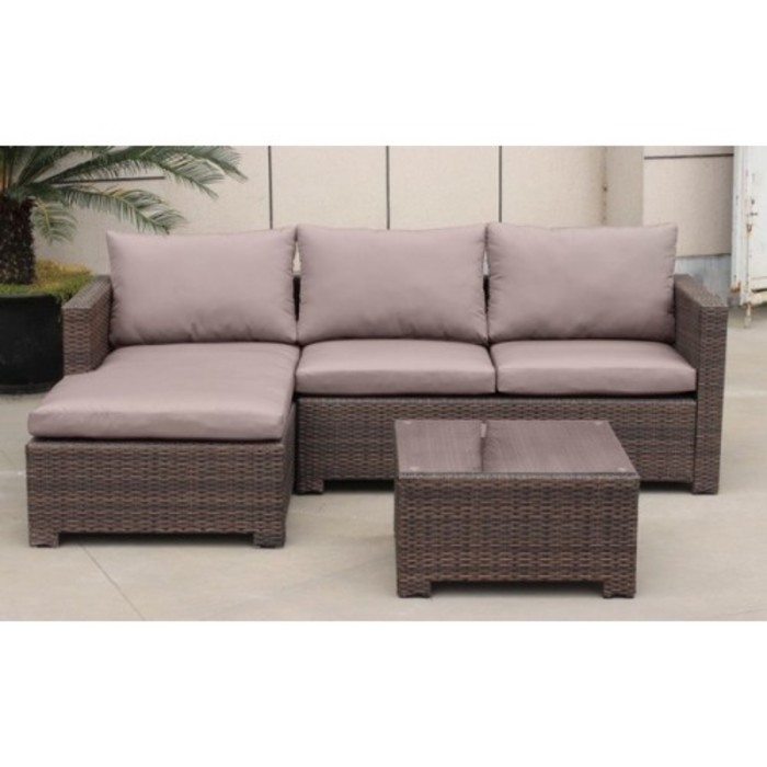 Комплект мебели из искусственного ротанга AFM-4025B Brown