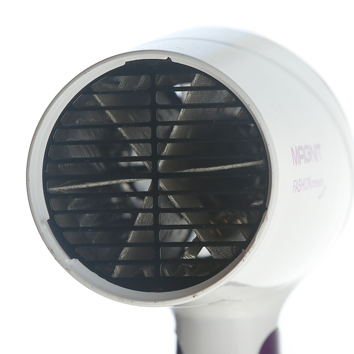 Фен Magnit RMH-1159, 1600 Вт, 2 скорости, складная ручка, съёмный защитный фильтр