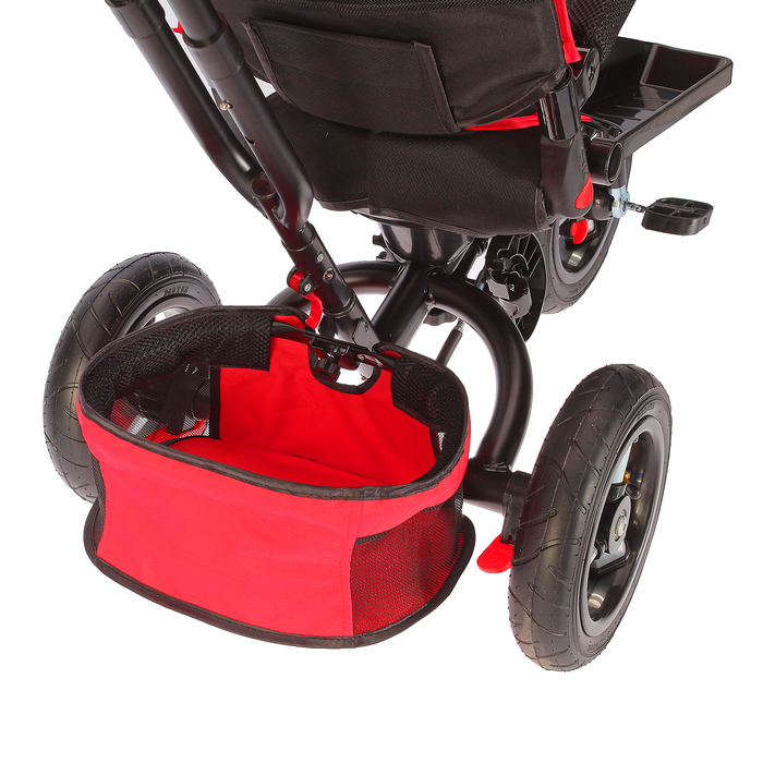 Велосипед трехколесный Micio Comfort Plus 2018, надувные колеса 12"/10", цвет красный