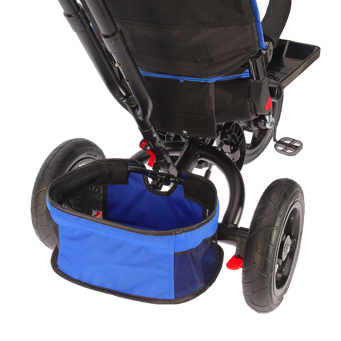 Велосипед трехколесный Micio Comfort Plus 2018, надувные колеса 12"/10", цвет синий