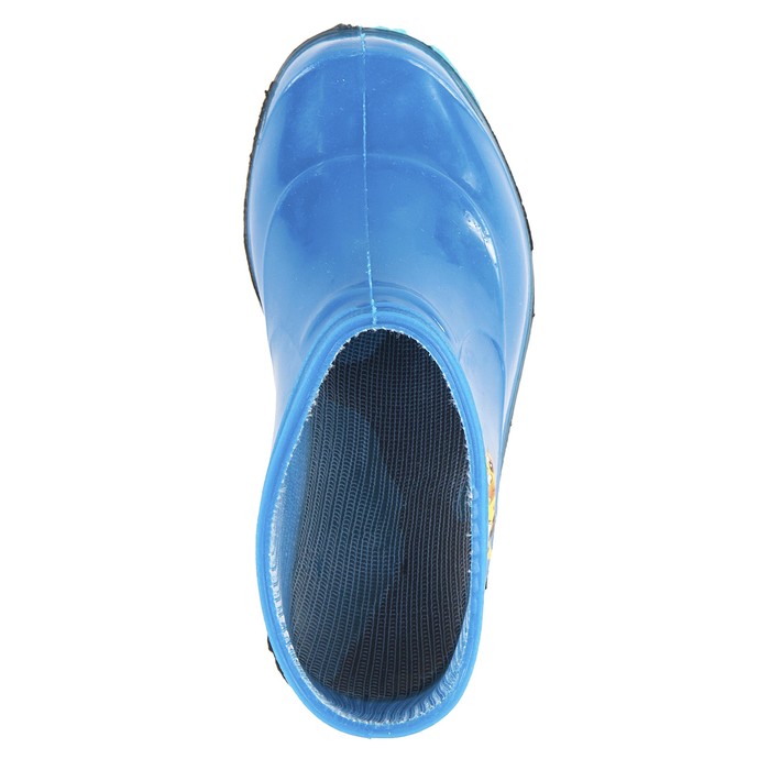 Галоши детские с аппликацией арт. 70 (синий) (р. 25)