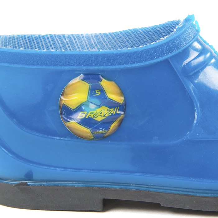 Галоши детские с аппликацией арт. 70 (синий) (р. 27)