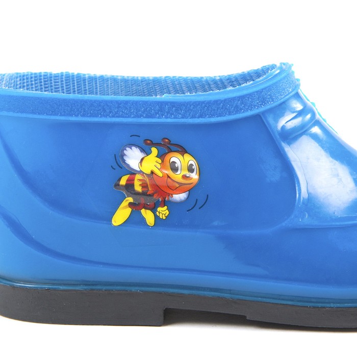 Галоши детские с аппликацией арт. 70 (синий) (р. 31)