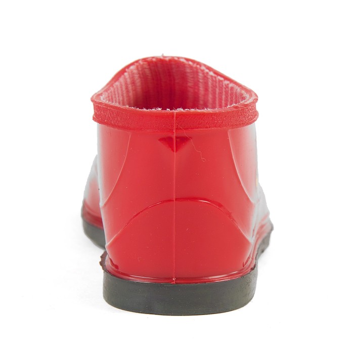Галоши детские с аппликацией арт. 70 (красный) (р. 24)