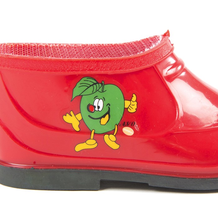 Галоши детские с аппликацией арт. 70 (красный) (р. 32)