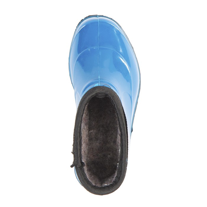 Галоши детские с аппликацией утепленные арт. 70У (синий) (р. 28)