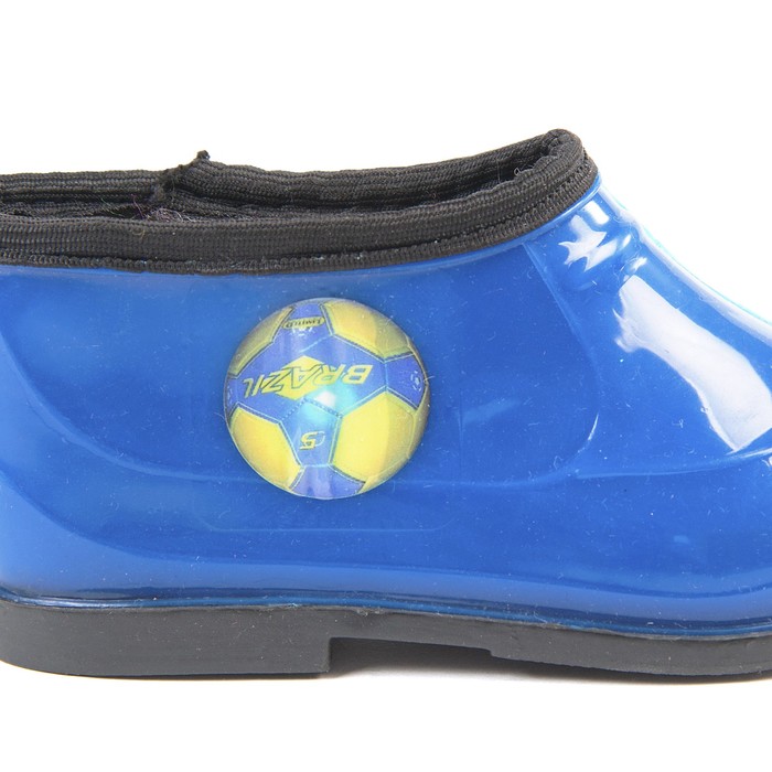 Галоши детские с аппликацией утепленные арт. 70У (синий) (р. 34)