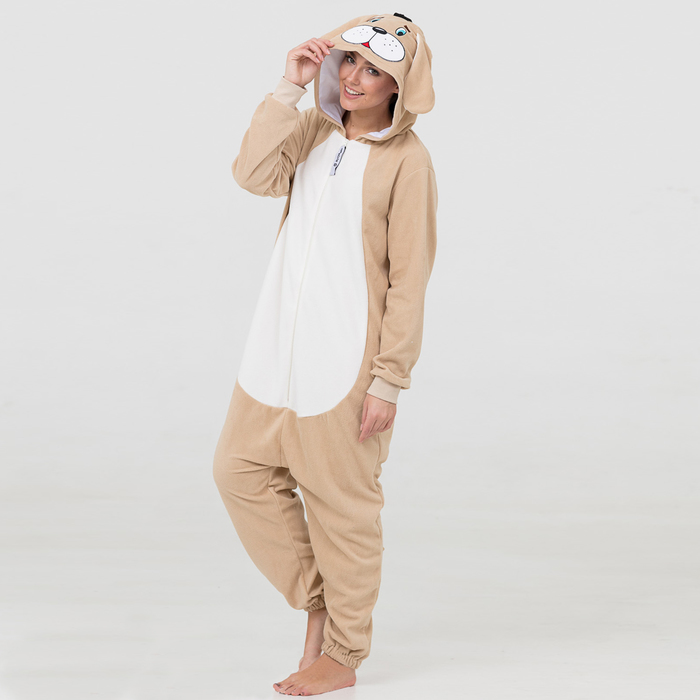 Комбинезон-кигуруми на молнии "Собачка" (M), р.46-48, рост 170-178 см