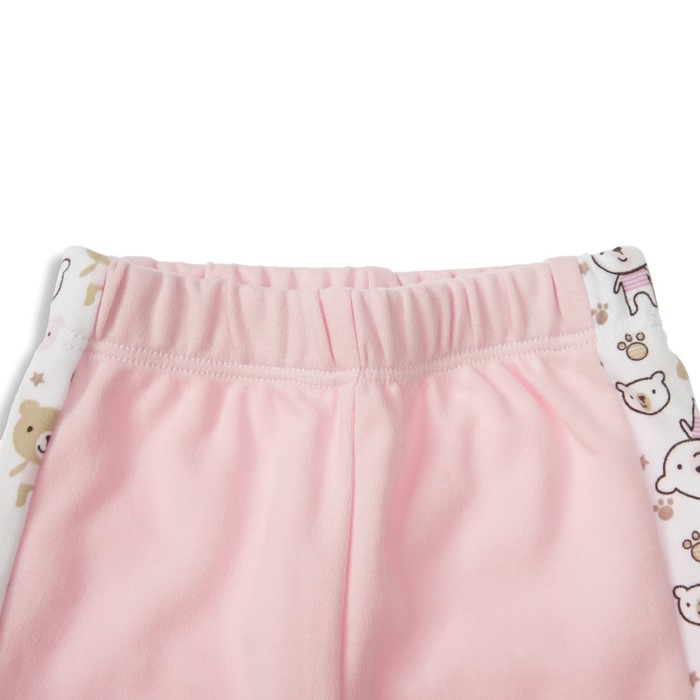 Штаны детские рост 68 см, цвет розовый ш039(68)р1_М