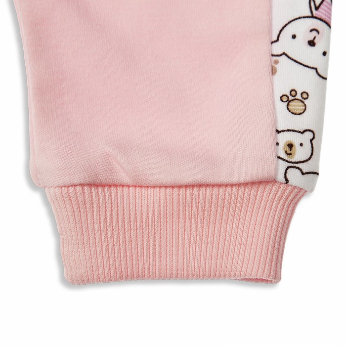 Штаны детские рост 68 см, цвет розовый ш039(68)р1_М