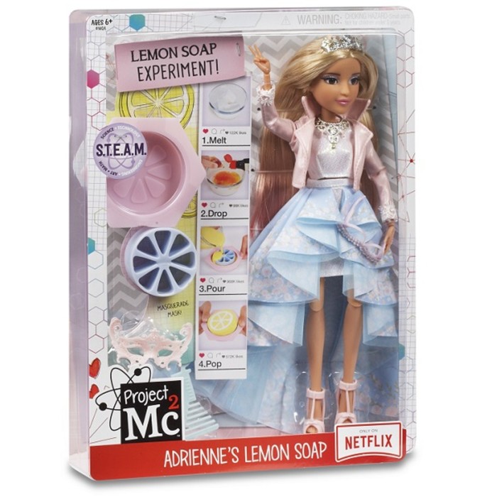 Кукла "Адрианна" делюкс с набором для экспериментов