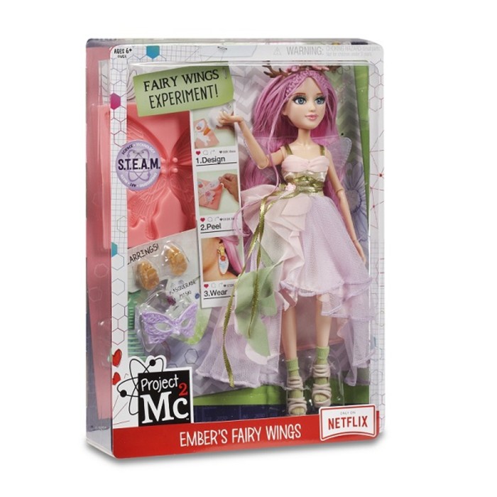 Кукла "Эмбер" делюкс с набором для экспериментов