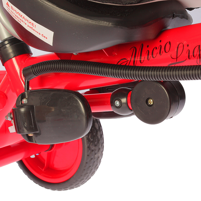 Велосипед трехколесный Micio Light 2018, колеса EVA 10"/8", цвет красный