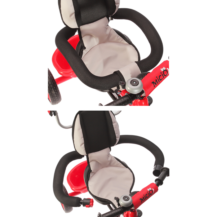 Велосипед трехколесный Micio Light 2018, колеса EVA 10"/8", цвет красный