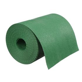 Лента бордюрная, 0.2 × 10 м, толщина 1.2 мм, пластиковая, зелёная, Greengo Ош
