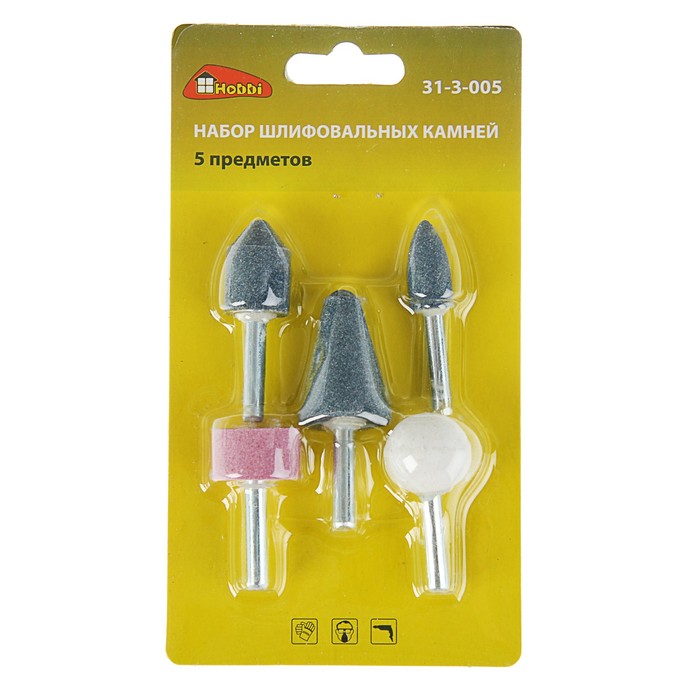 Набор точильных камней Hobbi, 5 предметов